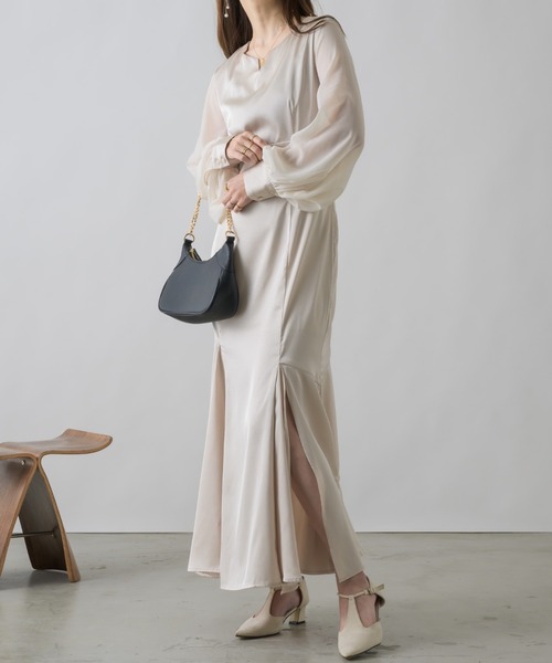 NEUNA(ヌナ)の「【普段使いにもオケージョンにも◎】2WAYチェーンレザーショルダーバッグ/ハンドバッグ(ショルダーバッグ・レディース・ブラック/シルバー・FREE)」の12枚目の写真