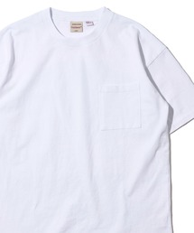 Goodwear（グッドウェア）の「【Goodwear グッドウェア】USAコットン 無地 ポケット付きクルーネックTシャツ（Tシャツ/カットソー）」