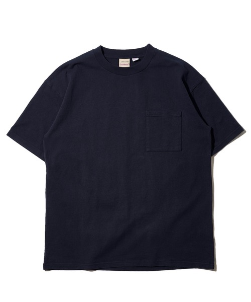 Goodwear(グッドウェア)の「【Goodwear/グッドウェア】USAコットン 無地 ポケット付きクルーネックTシャツ(Tシャツ/カットソー・メンズ・ホワイト/チャコールグレー/ブラック/ネイビー/ライトカーキ/カーキブラウン/ブラウン・MEDIUM/X-LARGE/LARGE)」の10枚目の写真