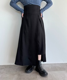 ハイウエストタックフレアスカート【ZOZOTOWN限定アイテム】