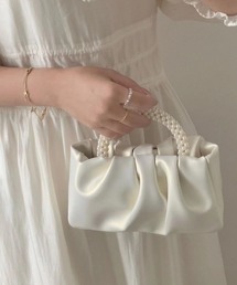 sakishimatokyo | パールデザインハンドルオーロラBAG/バッグ(ハンドバッグ)