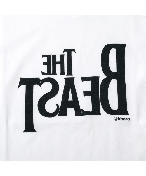 RADIO EVA(ラヂオエヴァ)の「RADIO EVA A102 THE BEAST T-Shirt β(Tシャツ/カットソー・メンズ・グリーン/ピンク/ブラック×ホワイト/ブルー/グレー/ホワイト×ブラック/ブラック×レッド・X-LARGE/LARGE/MEDIUM)」の8枚目の写真
