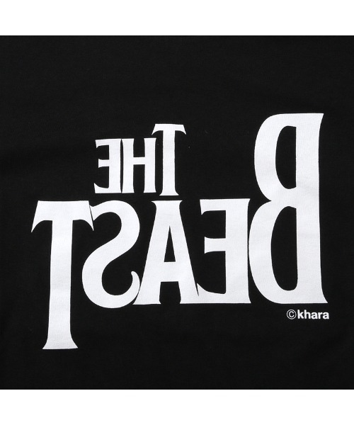 RADIO EVA(ラヂオエヴァ)の「RADIO EVA A102 THE BEAST T-Shirt β(Tシャツ/カットソー・メンズ・グリーン/ピンク/ブラック×ホワイト/ブルー/グレー/ホワイト×ブラック/ブラック×レッド・X-LARGE/LARGE/MEDIUM)」の12枚目の写真