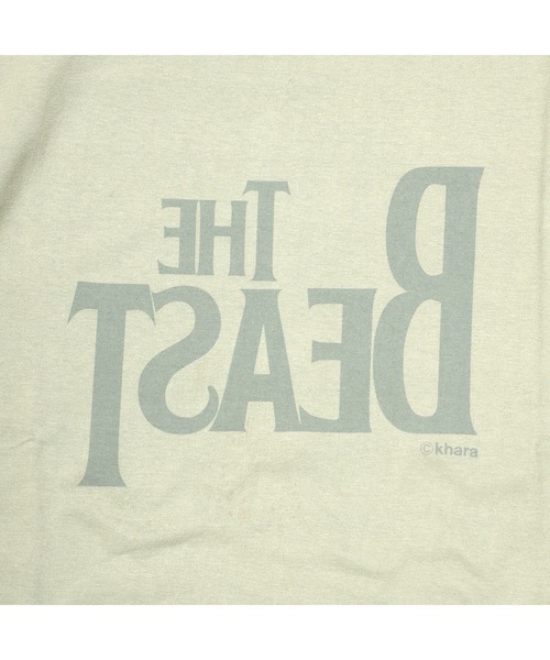 RADIO EVA(ラヂオエヴァ)の「RADIO EVA A102 THE BEAST T-Shirt β(Tシャツ/カットソー・メンズ・グリーン/ピンク/ブラック×ホワイト/ブルー/グレー/ホワイト×ブラック/ブラック×レッド・X-LARGE/LARGE/MEDIUM)」の19枚目の写真