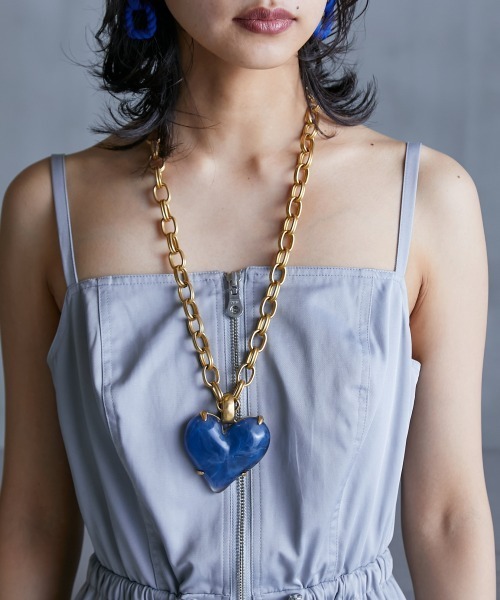 GEVS.（ジェイヴィス）の「＜大きいサイズ＞ フロントジップキャミソールロングワンピース GEVS.（ワンピース・レディース・ブラック/グレー・L/LL/3L/4L/5L）」の18枚目の写真