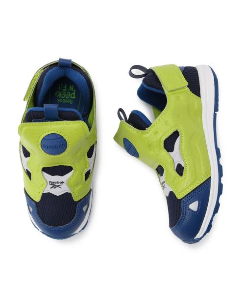 green label relaxing（グリーンレーベルリラクシング）の「「WEB限定」Reebokﾊﾞｰｻﾎﾟﾝﾌﾟﾌｭｰﾘ（スニーカー・キッズ・オレンジ/ピンク/ライトブルー/ライム・16cm/13cm/14cm/15cm）」の7枚目の写真