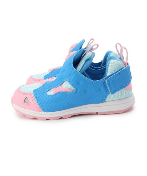 green label relaxing（グリーンレーベルリラクシング）の「「WEB限定」Reebokﾊﾞｰｻﾎﾟﾝﾌﾟﾌｭｰﾘ（スニーカー・キッズ・オレンジ/ピンク/ライトブルー/ライム・16cm/13cm/14cm/15cm）」の9枚目の写真