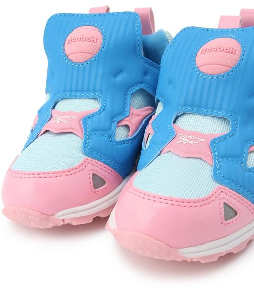 green label relaxing（グリーンレーベルリラクシング）の「「WEB限定」Reebokﾊﾞｰｻﾎﾟﾝﾌﾟﾌｭｰﾘ（スニーカー・キッズ・オレンジ/ピンク/ライトブルー/ライム・16cm/13cm/14cm/15cm）」の11枚目の写真