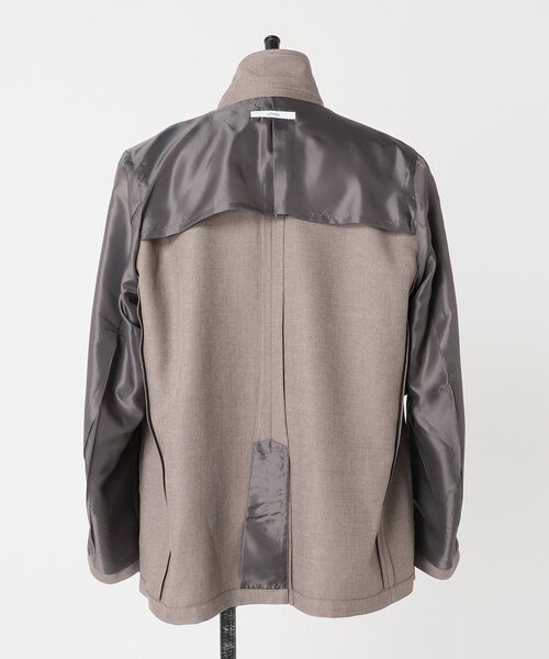 JOURNAL STANDARD relume（ジャーナルスタンダード　レリューム）の「LANATEC シャンブレー 2ボタンジャケット（テーラードジャケット・メンズ・ブラック/ベージュ/オリーブ・MEDIUM/LARGE）」の20枚目の写真