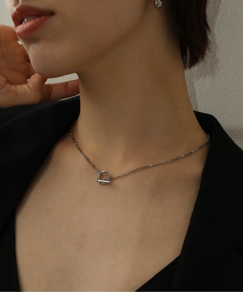 金属アレルギー対応 マンテルボックスチェーンネックレス サージカル