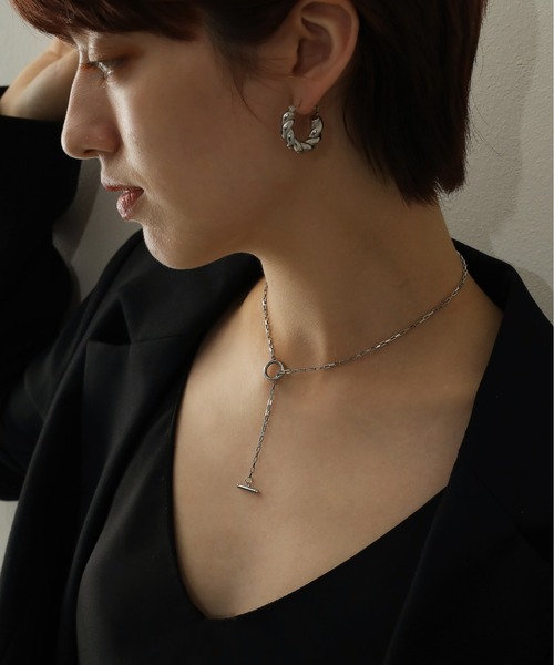 金属アレルギー対応 マンテルボックスチェーンネックレス サージカル