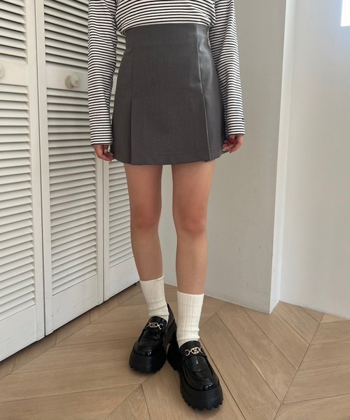 one after another NICE CLAUP(ワンアフターアナザーナイスクラップ)の「ボリュームタンク底ローファー(ローファー・レディース・ブラック/ブラック系その他・M/S/L)」の21枚目の写真