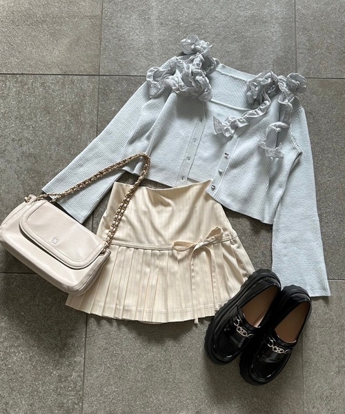 one after another NICE CLAUP(ワンアフターアナザーナイスクラップ)の「ボリュームタンク底ローファー(ローファー・レディース・ブラック/ブラック系その他・M/S/L)」の22枚目の写真