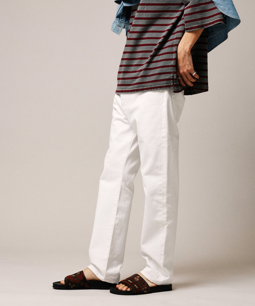 Levi's（リーバイス）の「LEVI’S(R) / リーバイス(R) 別注 501(R) WHITE L30（デニムパンツ・メンズ・ホワイト・30/31/32/33/34）」の3枚目の写真