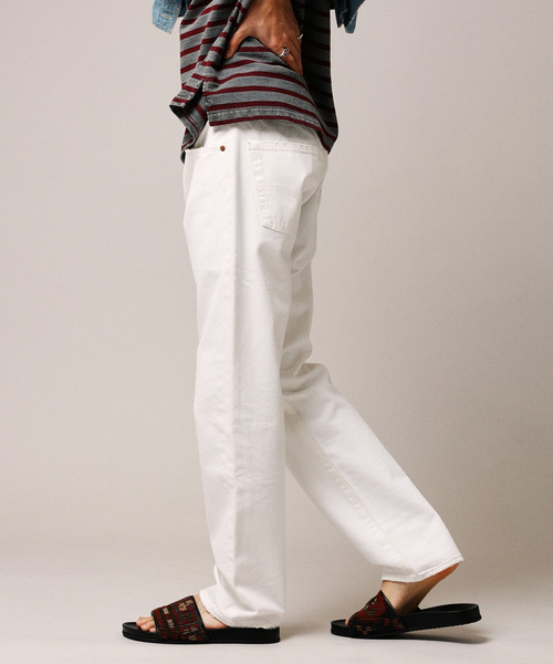 Levi's（リーバイス）の「LEVI’S(R) / リーバイス(R) 別注 501(R) WHITE L30（デニムパンツ・メンズ・ホワイト・30/31/32/33/34）」の4枚目の写真
