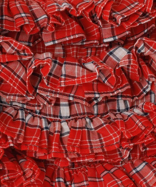 LOWRYS FARM(ローリーズファーム)の「INDIAISフリルキャミソール 112149(キャミソール・キッズ・レッド/ブルー・FREE)」の6枚目の写真