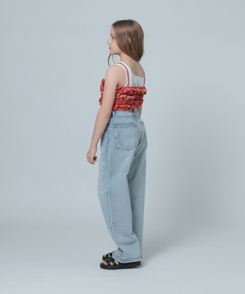 LOWRYS FARM(ローリーズファーム)の「INDIAISフリルキャミソール 112149(キャミソール・キッズ・レッド/ブルー・FREE)」の18枚目の写真