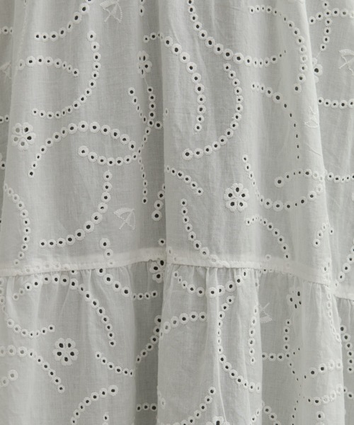 Arnold Palmer（アーノルドパーマー）の「インナーセット アンブレラ レース ワンピース（ワンピース・レディース・ブラック/ホワイト・L/M/S）」の7枚目の写真