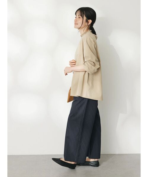 CRAFT STANDARD BOUTIQUE(クラフトスタンダードブティック)の「衿フリルブラウス(シャツ/ブラウス・レディース・その他14/オフホワイト/ベージュ・FREE)」の19枚目の写真