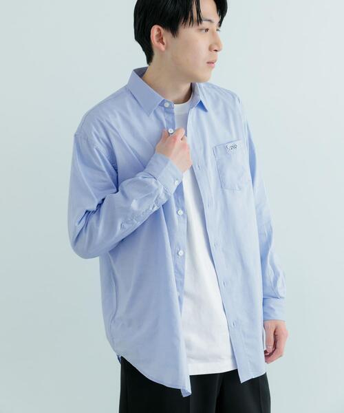 ITEMS URBANRESEARCH(アイテムズ アーバンリサーチ)の「PENNEYS FOX Youth レギュラーカラー シャツ(シャツ/ブラウス・メンズ・ネイビー/ホワイト/ライトブルー/オリーブ・LARGE/MEDIUM)」の20枚目の写真