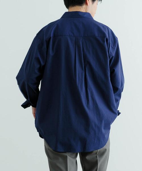 ITEMS URBANRESEARCH(アイテムズ アーバンリサーチ)の「PENNEYS FOX Youth レギュラーカラー シャツ(シャツ/ブラウス・メンズ・ネイビー/ホワイト/ライトブルー/オリーブ・LARGE/MEDIUM)」の10枚目の写真