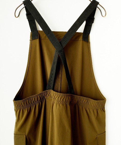 THOUSAND MILE（サウザンドマイル）の「[THOUSAND MILE/サウザンド マイル] 別注 ドローコード付きジャンパースカート（ジャンパースカート・レディース・ブラック/カーキ/オリーブ・F）」の7枚目の写真