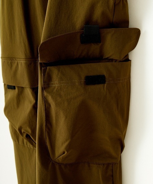 THOUSAND MILE（サウザンドマイル）の「[THOUSAND MILE/サウザンド マイル] 別注 ドローコード付きジャンパースカート（ジャンパースカート・レディース・ブラック/カーキ/オリーブ・F）」の8枚目の写真