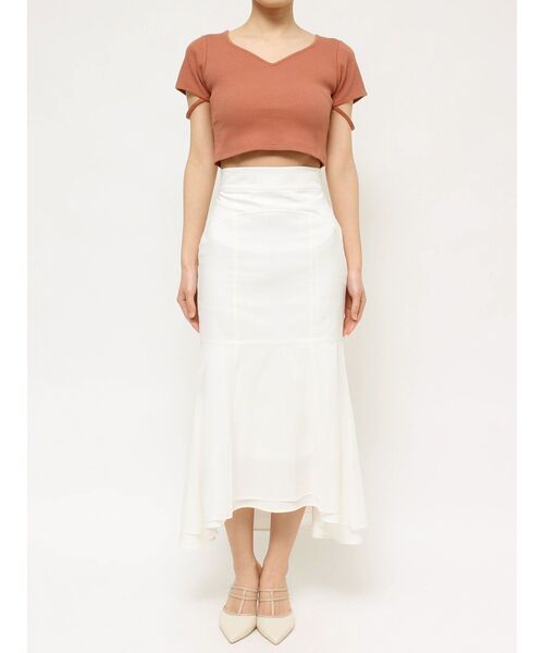 RESEXXY（リゼクシー）の「ヨークシアーマーメイドスカート（スカート・レディース・ブルー/ホワイト/ブラック・FREE）」の12枚目の写真