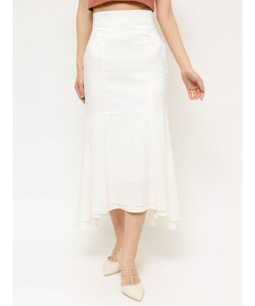 RESEXXY（リゼクシー）の「ヨークシアーマーメイドスカート（スカート・レディース・ブルー/ホワイト/ブラック・FREE）」の16枚目の写真