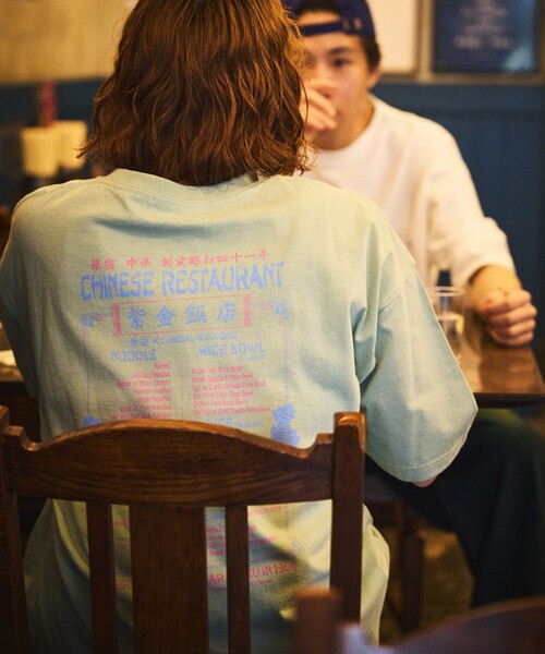 FREAK'S STORE（フリークスストア）の「限定展開 紫金飯店×FREAK'S STORE 別注 ビッグシルエット バックプリント クルーネックTシャツ/中華/チャイナデザイン（Tシャツ/カットソー・メンズ・ホワイト/ミント/スミクロ・SMALL/MEDIUM/LARGE）」の14枚目の写真