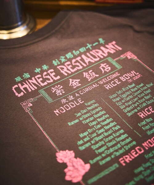 FREAK'S STORE（フリークスストア）の「限定展開 紫金飯店×FREAK'S STORE 別注 ビッグシルエット バックプリント クルーネックTシャツ/中華/チャイナデザイン（Tシャツ/カットソー・メンズ・ホワイト/ミント/スミクロ・SMALL/MEDIUM/LARGE）」の8枚目の写真