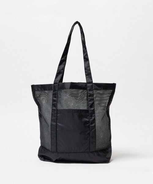 United Athle(ユナイテッドアスレ)の「ライトナイロン リップストップ フロントポケット メッシュ トートバッグ 13L 大容量 秋 秋服 2026年秋冬(トートバッグ・メンズ・ブラック/サンドベージュ/オリーブ・FREE)」の16枚目の写真