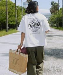 THE CRAFT CREW PRODUCTS（ザクラフトクループロダクツ）の「ヘビーウェイトファンクショナルファブリック ビッグシルエット バックプリントクルーネック半袖Tシャツ   抗菌・防臭【THE CRAFT CREW PRODUCTS】（Tシャツ/カットソー）」