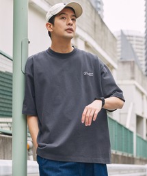THE CRAFT CREW PRODUCTS（ザクラフトクループロダクツ）の「ヘビーウェイトファンクショナルファブリック ビッグシルエット バックプリントクルーネック半袖Tシャツ   抗菌・防臭【THE CRAFT CREW PRODUCTS】（Tシャツ/カットソー）」