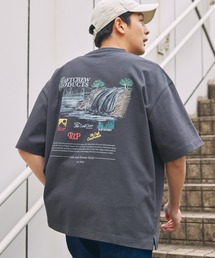 THE CRAFT CREW PRODUCTS（ザクラフトクループロダクツ）の「ヘビーウェイトファンクショナルファブリック ビッグシルエット バックプリントクルーネック半袖Tシャツ   抗菌・防臭【THE CRAFT CREW PRODUCTS】（Tシャツ/カットソー）」