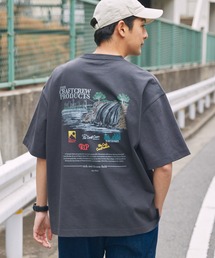 THE CRAFT CREW PRODUCTS（ザクラフトクループロダクツ）の「ヘビーウェイトファンクショナルファブリック ビッグシルエット バックプリントクルーネック半袖Tシャツ   抗菌・防臭【THE CRAFT CREW PRODUCTS】（Tシャツ/カットソー）」