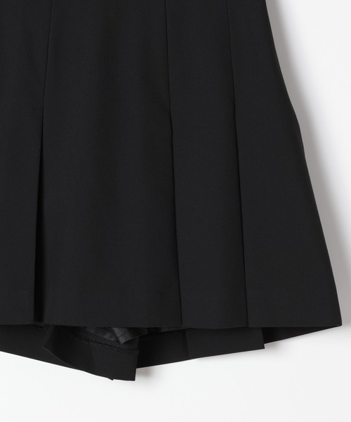 PAGEBOY（ページボーイ）の「ラッププリーツショートパンツ（その他パンツ・レディース・ブラック/チャコールグレー・FREE）」の7枚目の写真