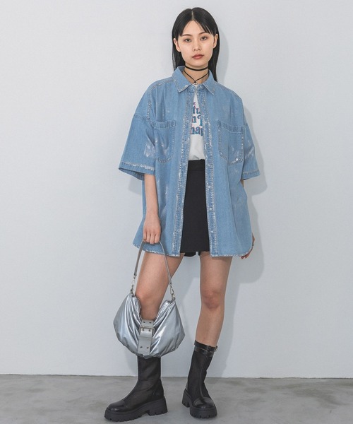 PAGEBOY（ページボーイ）の「ラッププリーツショートパンツ