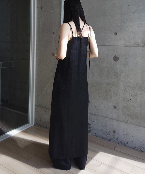 y/m by RIKA（イムバイリカ）の「サテンキャミワンピース（ワンピース・レディース・アイボリー/ブラック・FREE）」の12枚目の写真