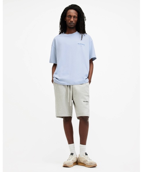ALLSAINTS(オールセインツ)の「ACCESS OVERSIZED CREW NECK T-SHIRT | ACCESS オーバーサイズ クルー ネック Tシャツ(Tシャツ/カットソー・メンズ・ブルー系その他・XS/S/M/L/XL)」の7枚目の写真