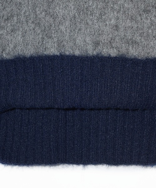 MILKFED.（ミルクフェド）の「SHAGGY KNIT VEST（ベスト・レディース・グレー/ブルー/ライトパープル・ONE SIZE）」の9枚目の写真