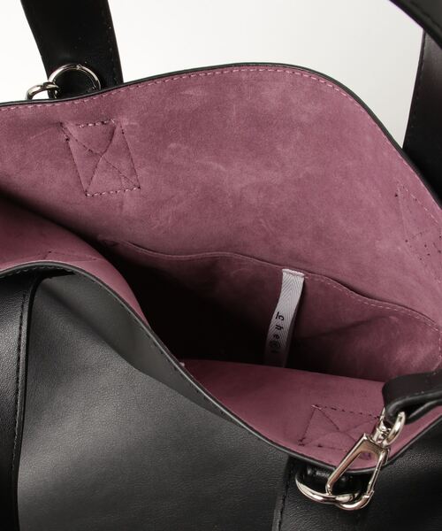 Magine(マージン)の「cheek チーク:rivet 2way tote/リベット2way トートバッグ(トートバッグ・レディース・パープル/シルバー/イエロー/ブラック・FREE)」の8枚目の写真