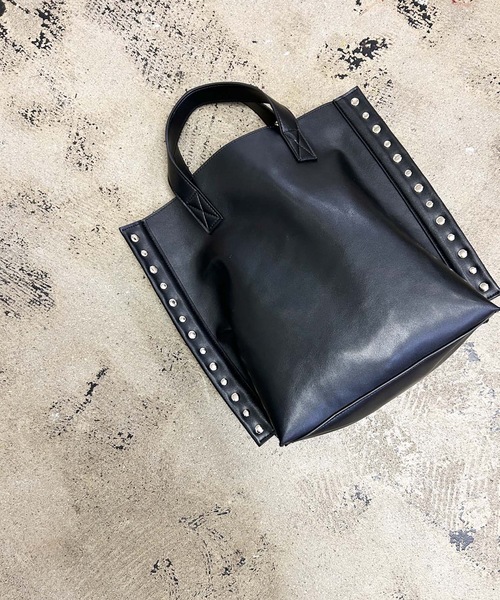 cheek チーク:rivet 2way tote/リベット2way トートバッグ