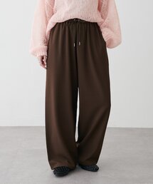 《24色展開/7サイズ展開》-3kg見え!とろみイージーパンツ【ユニセックス】
