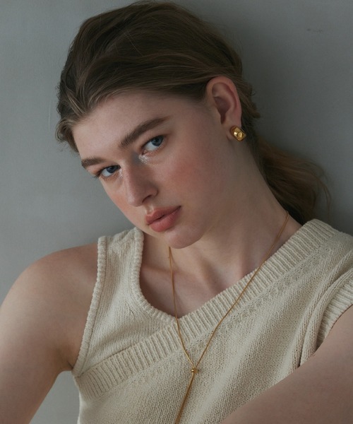 CENE(セネ)の「【CENE】セネ/ラウンドクリップイヤリング(イヤリング・レディース・シルバー/ゴールド・FREE)」の4枚目の写真