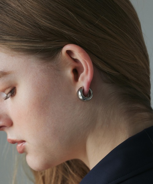 CENE(セネ)の「【CENE】セネ/ラウンドクリップイヤリング(イヤリング・レディース・シルバー/ゴールド・FREE)」の7枚目の写真