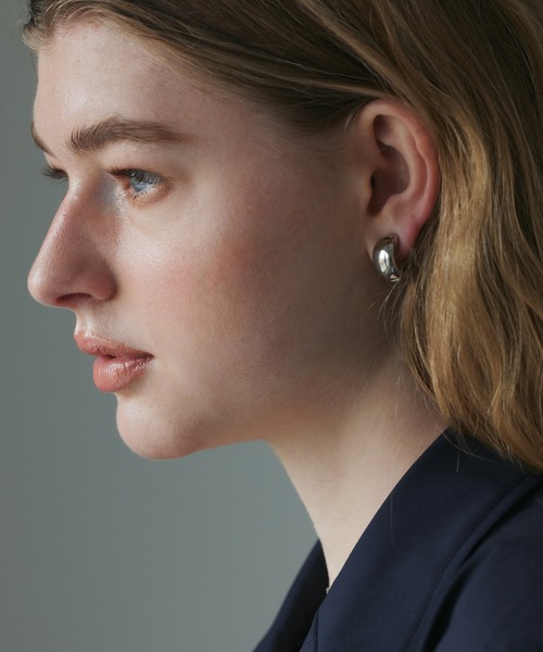 CENE(セネ)の「【CENE】セネ/ラウンドクリップイヤリング(イヤリング・レディース・シルバー/ゴールド・FREE)」の9枚目の写真