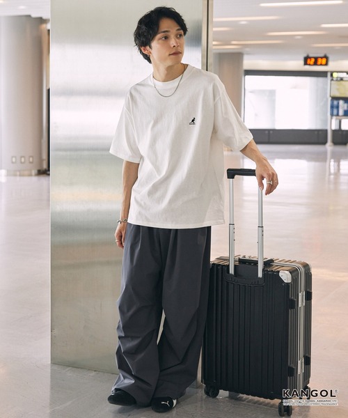 KANGOL/カンゴール 別注 ロゴ ワンポイント刺繍オーバーサイズ