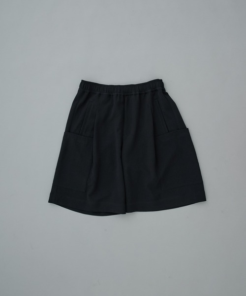 PUBLIC TOKYO（パブリックトウキョウ）の「ハイコンフォートマルチカーゴショーツ（カーゴパンツ・メンズ・カーキ/ダークグレー・1/2）」の3枚目の写真