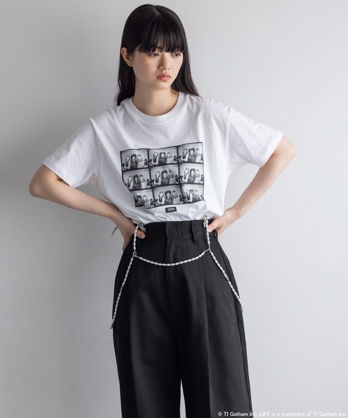 yuw(ユウ)の「artistphoto tee2 137122(Tシャツ/カットソー・レディース・ホワイト・MEDIUM)」の1枚目の写真